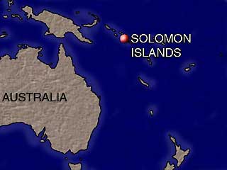 Peta Kepulauan Salomon