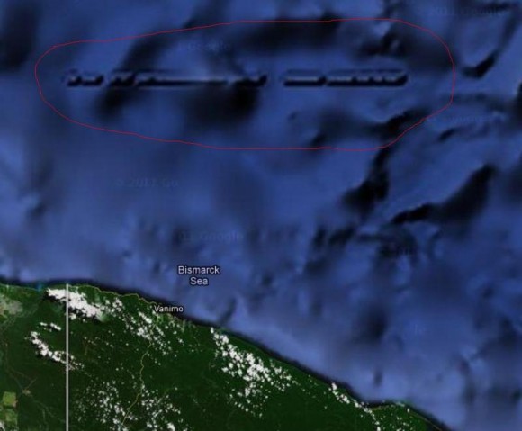 Bangunan Mirip Benteng Ditemukan di Laut Utara Papua
