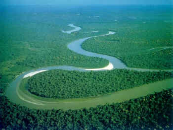Sungai Salah Satu Bentang Alam