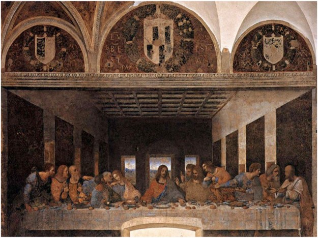 Lukisan “The Last Supper Of Jesus”