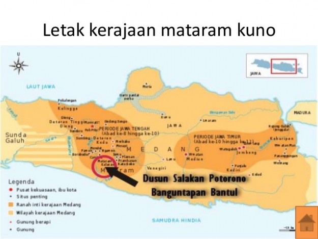 Peta Mataram Kuno » Ajaibnya.com